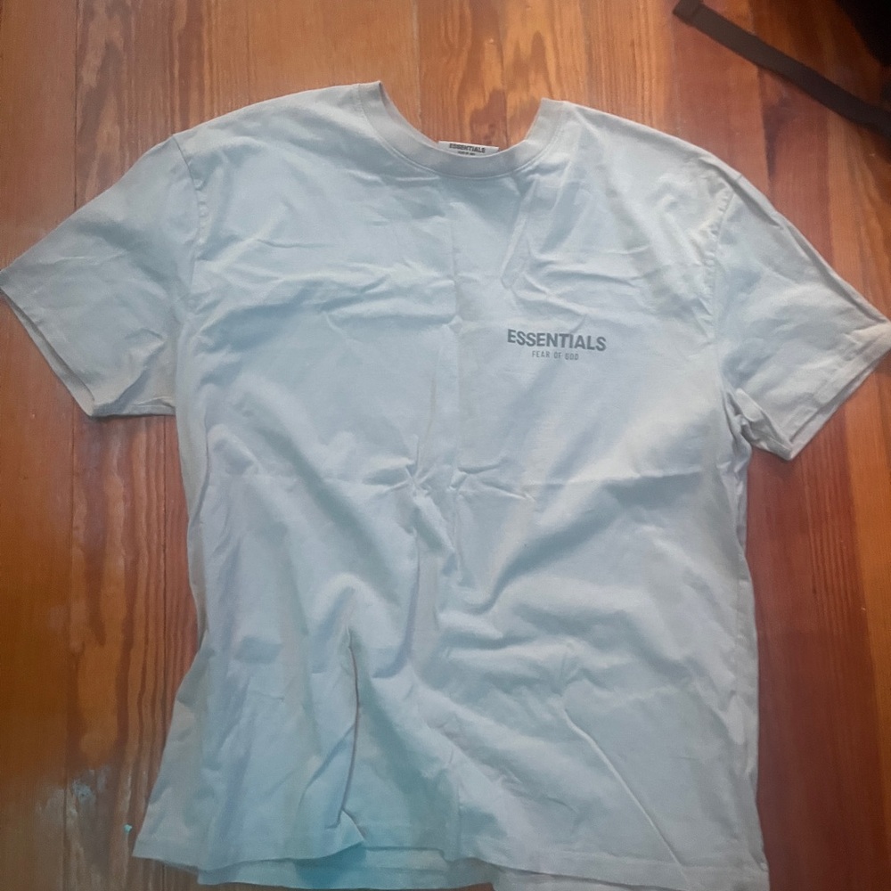 Fear of God Essentials T-Shirt in Light Gray